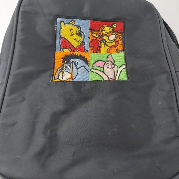Disney Winnie  the Pooh and Friends Small Backpack Adjustable Straps Embroidered - Picture 4 of 14